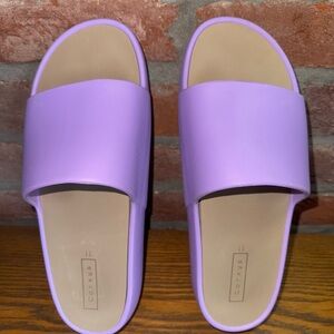 Corkys Popsicle Slides in Lavender Sz 11
